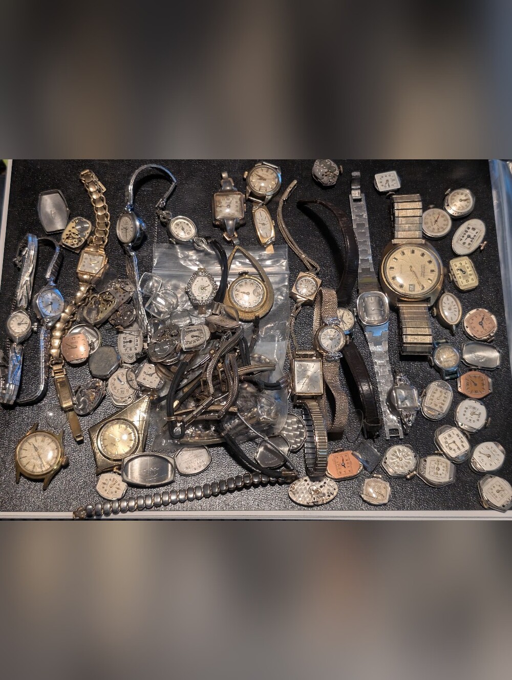 Vintage Mixed Watch Lot - Silver & Gold Tones